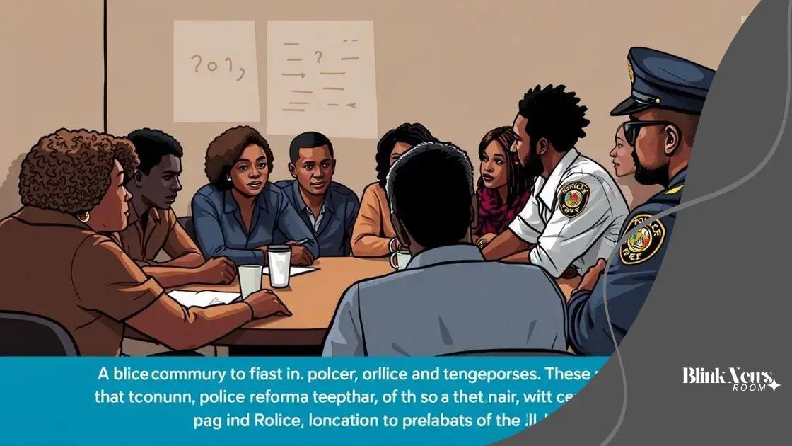 Impact of community involvement in reforms