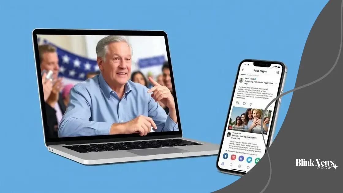 Utilizing social media for voter engagement
