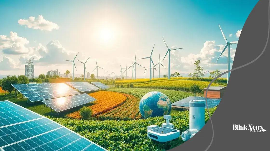 Key sectors for green investments