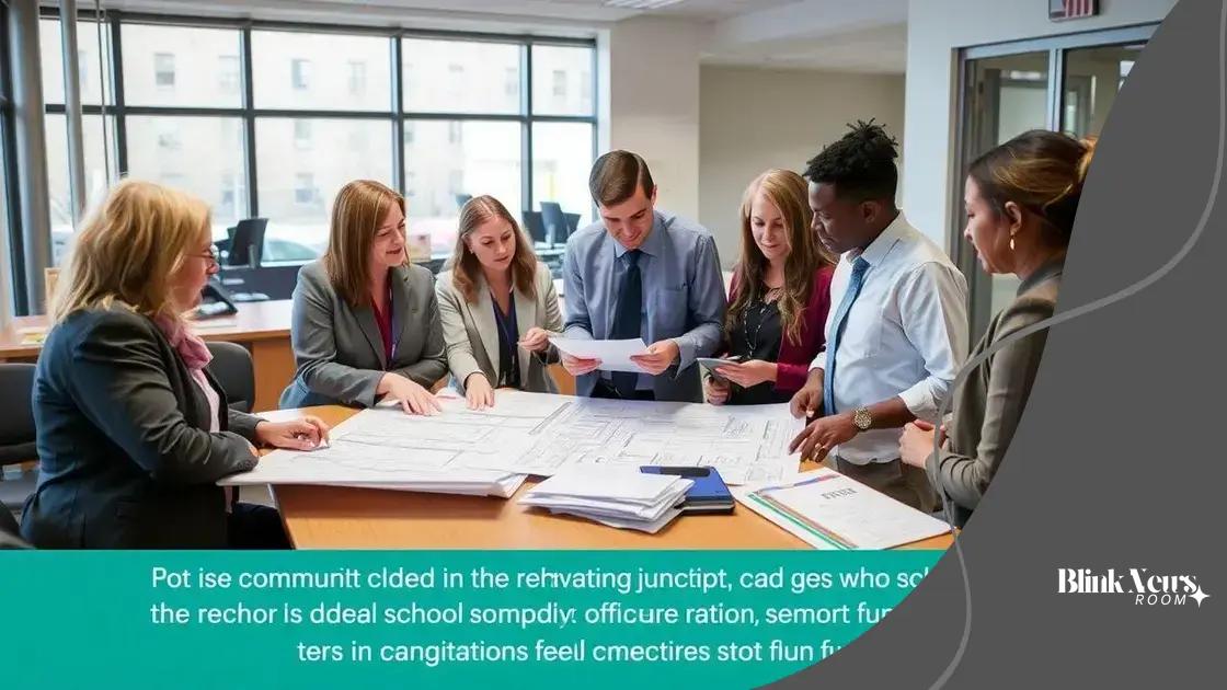 Funding sources for school renovations