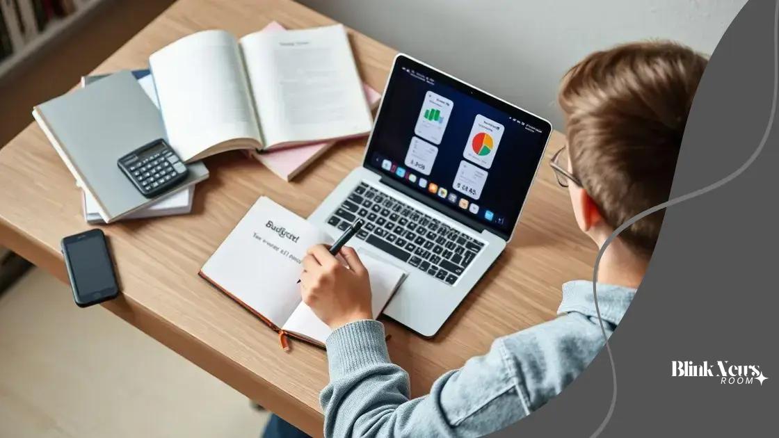 Budgeting tips for students