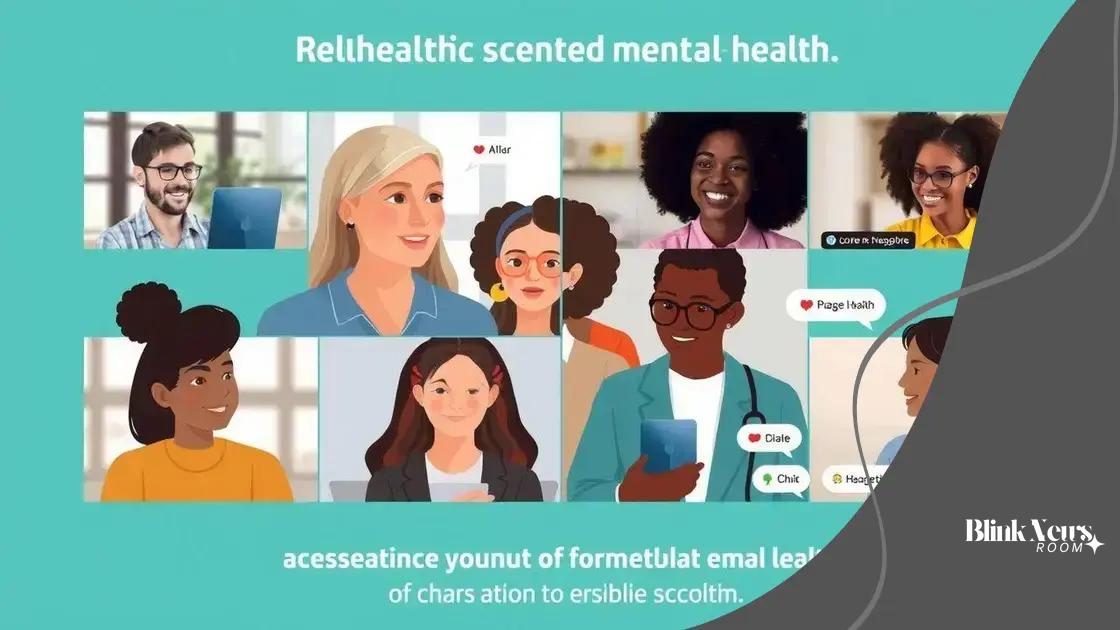 Impact of telehealth on mental health accessibility
