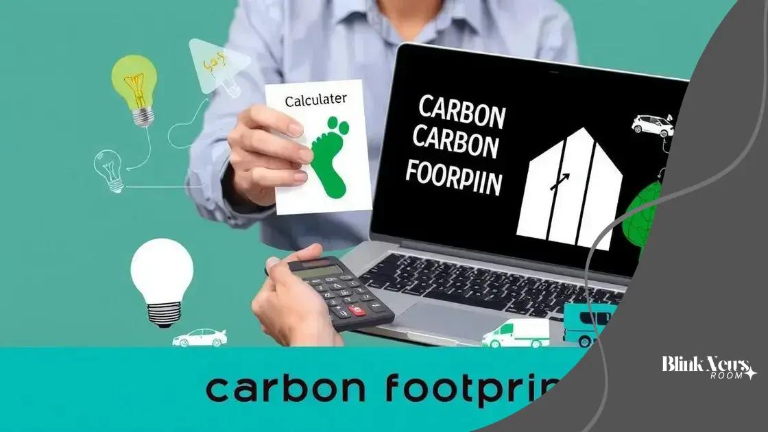 How to calculate your carbon footprint