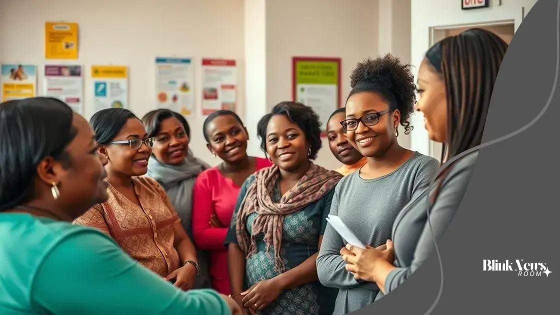 Key components of effective maternal wellness programs